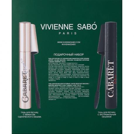 Подарочный набор тушь Cabaret premiere + тушь Cabaret Latex VIVIENNE SABO