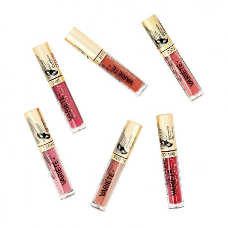 Помада для губ жидкая матовая Variete Satin Matt Lip Liquid EVELINE