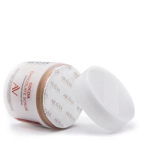 Шоколадный какао-скраб для тела Cocoa Chocolate Scrub 300 Aravia Laboratories