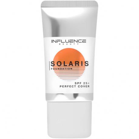 Тональная основа с SPF 25+ надежная защита от UV-лучей Solaris 25 INFLUENCE BEAUTY