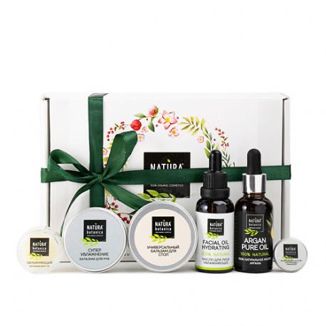 набор средств для лица "Супер увлажнение" Уход для лица Natura Botanica