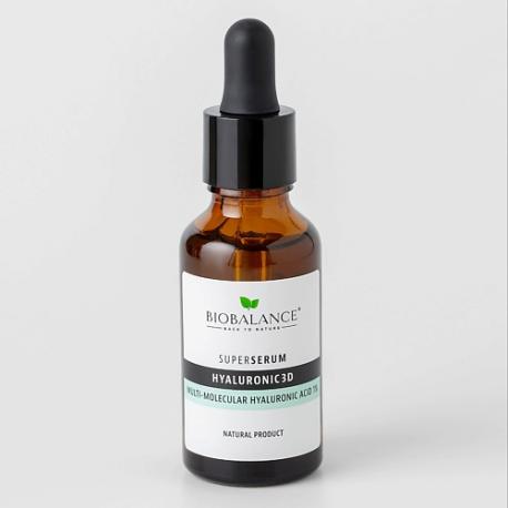 Сыворотка для лица увлажняющая с гиалуроновой кислотой SUPER SERUM HYALURONIC ACID 1% 30 BIOBALANCE
