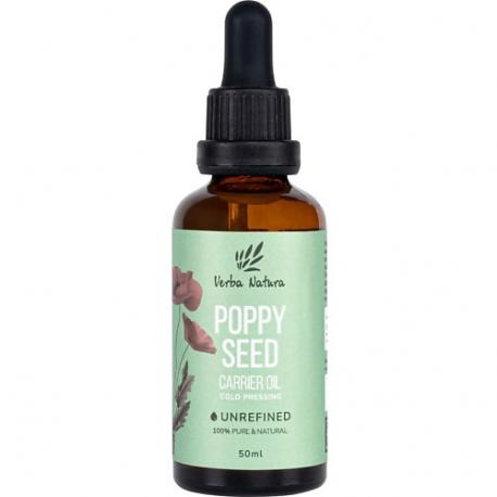 100% Натуральное масло семян мака нерафинированное 50 VERBA NATURA