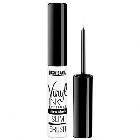 Жидкая глянцевая подводка для глаз Vinyl INK Ultra Black Luxvisage