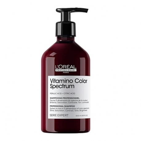 Бессульфатный шампунь для окрашенных волос Vitamino Color Spectrum 500 L'Oreal Professionnel