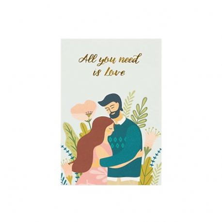 Открытка All you need is Love ЛЭТУАЛЬ