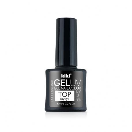 Гель-лак для ногтей TOP КАУЧУК Gel Uv&Led 6 KiKi