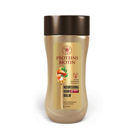 Бальзам-питание для интенсивного увлажнения ослабленных и сухих волос "Протеиновый" 250 Mi-ri-ne