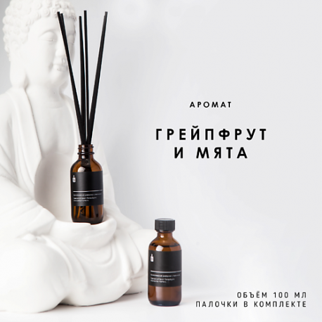 Ароматический диффузор "Грейпфрут и мята" 100 BANKA HOME