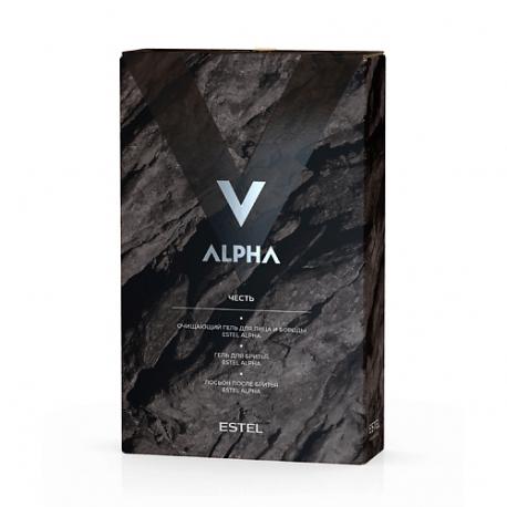 Подарочный набор ALPHA для мужчин "Честь" для бритья Estel Professional