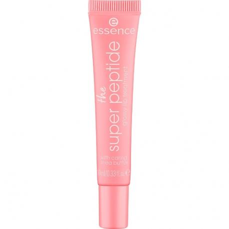 Бальзам для губ ухаживающий the super peptide glossy lip treatment Essence