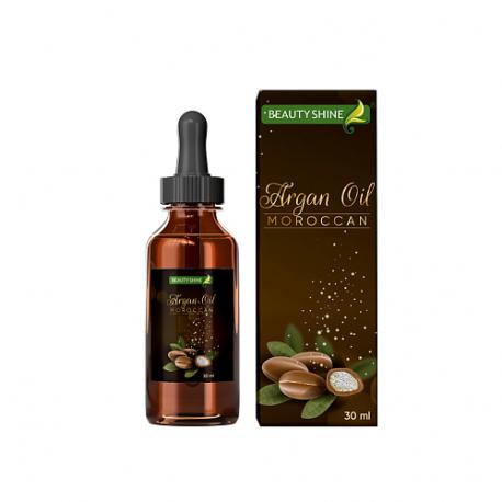 Марокканское масло арганы для тела и волос 30 BEAUTY SHINE