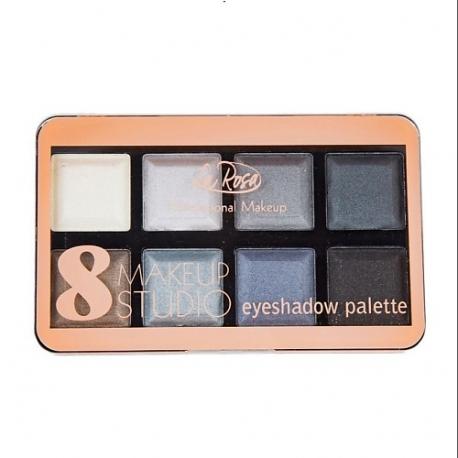 Тени для век 8 MAKEUP STUDIO LA ROSA