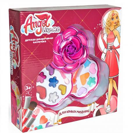 Набор детской декоративной косметики для девочек "Цветок" Двухслойный Angel Like Me