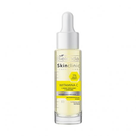 Сыворотка для лица SKIN CLINIC PROFESSIONAL WITAMINA C питательная и осветляющая 30 Bielenda