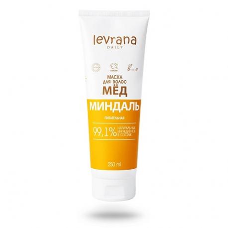 Маска для волос питательная Мед Миндаль DAILY 250 Levrana