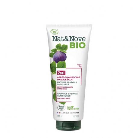Маска-кондиционер 2 в 1 для окрашенных волос Инжир Nat & Nove Bio Mask Conditioner 200 KERANOVE