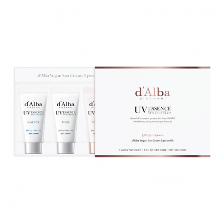 Набор миниатюр солнцезащитных средств Vegan Sun Cream Kit d'Alba