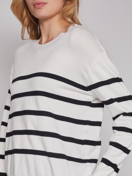 Джемпер с узором в полоску ZOLLA