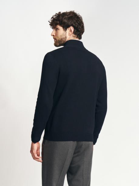 Вязаная толстовка на молнии с воротником ZOLLA