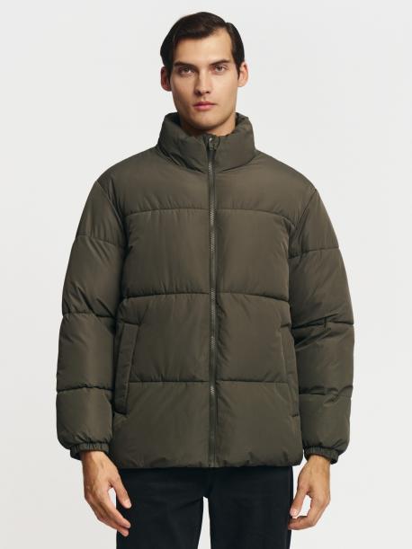 Тёплая куртка с воротником-стойкой ZOLLA