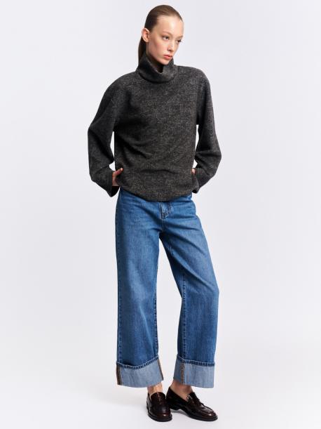 Трикотажная водолазка-свитер ZOLLA