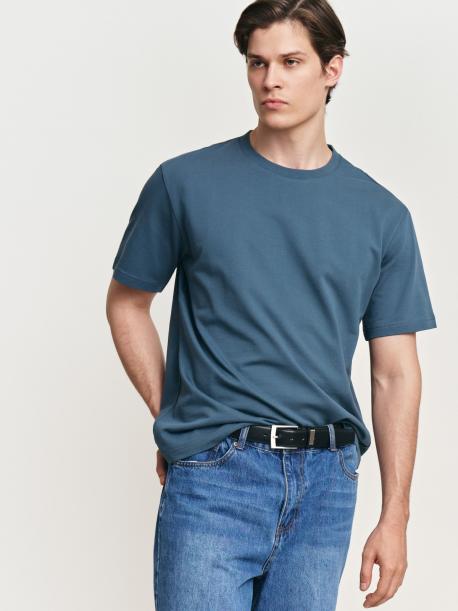 Футболка из хлопка с круглым вырезом ZOLLA