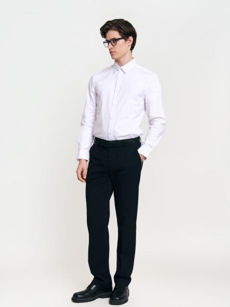 Офисные брюки Regular в клетку со стрелками ZOLLA