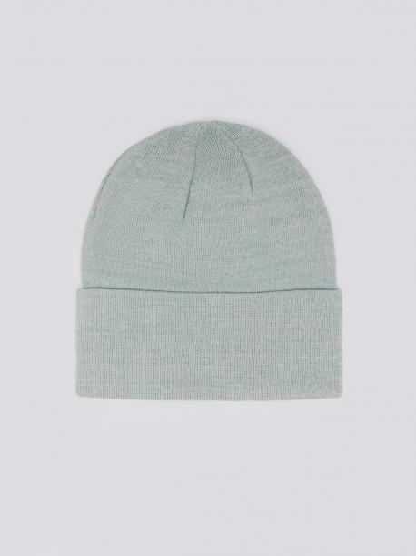 Трикотажная шапка-бини с отворотом ZOLLA
