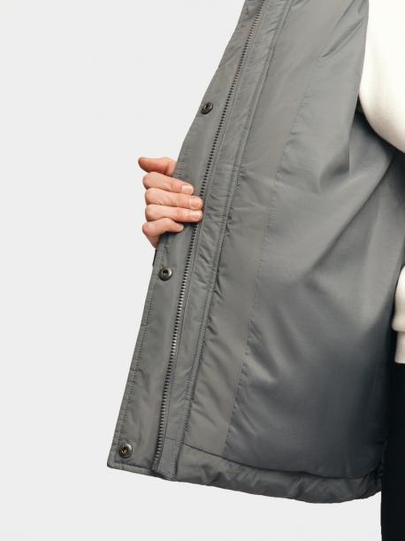 Тёплая дутая куртка с капюшоном ZOLLA