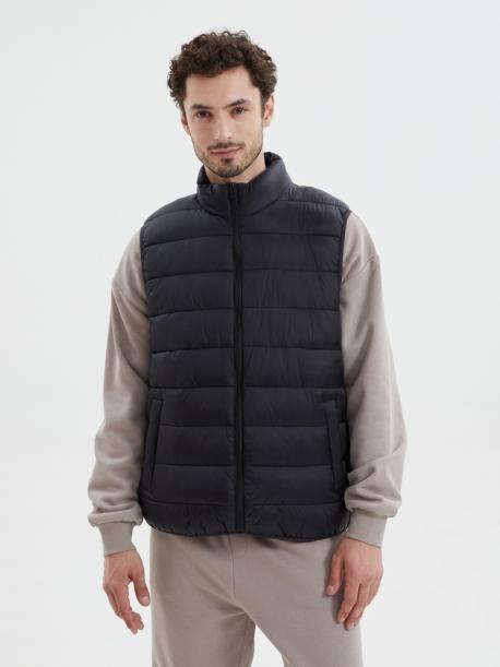 Утеплённый стёганый жилет на молнии ZOLLA