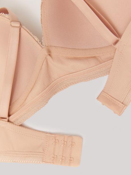 Бюстгальтер без косточек с кружевной отделкой ZOLLA