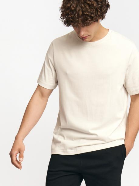 Футболка из хлопка с круглым вырезом ZOLLA