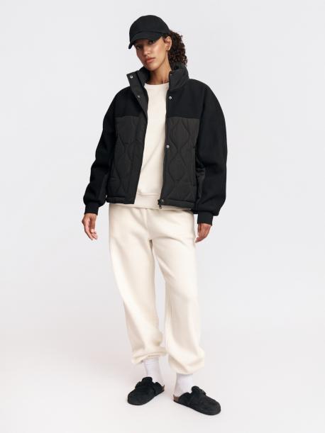 Короткая куртка с высоким воротником ZOLLA