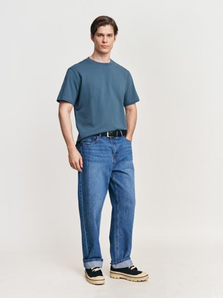 Футболка из хлопка с круглым вырезом ZOLLA