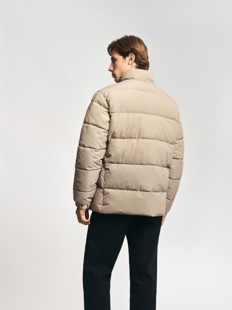 Тёплая куртка с воротником-стойкой ZOLLA