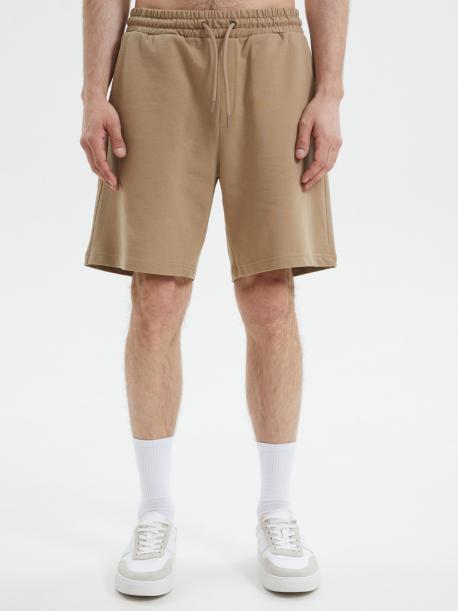 Трикотажные шорты на резинке из хлопка ZOLLA