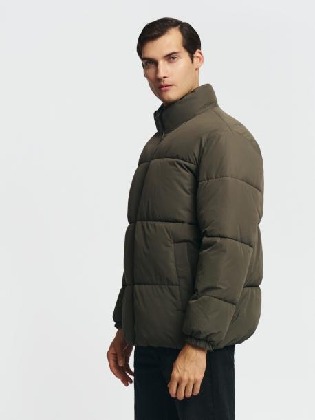 Тёплая куртка с воротником-стойкой ZOLLA