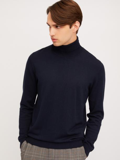 Тонкая трикотажная водолазка с воротником гольф ZOLLA