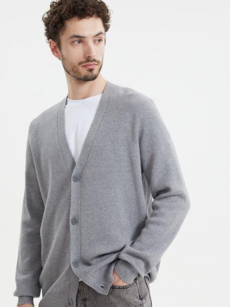 Вязаный кардиган на пуговицах ZOLLA