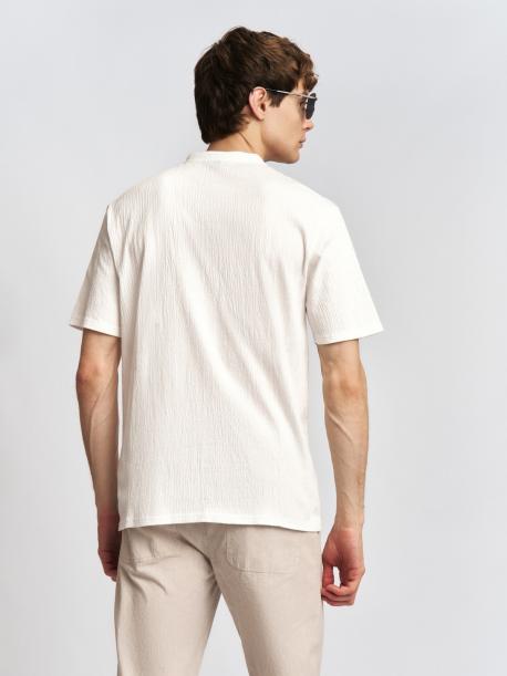 Футболка поло с воротником-стойкой ZOLLA