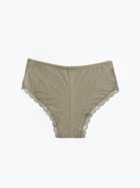 Набор трусов с рисунком и кружевом (3 шт. в комплекте) ZOLLA