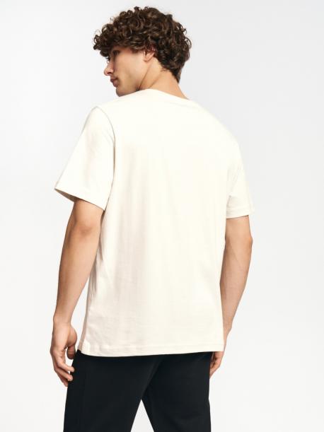 Футболка из хлопка с круглым вырезом ZOLLA