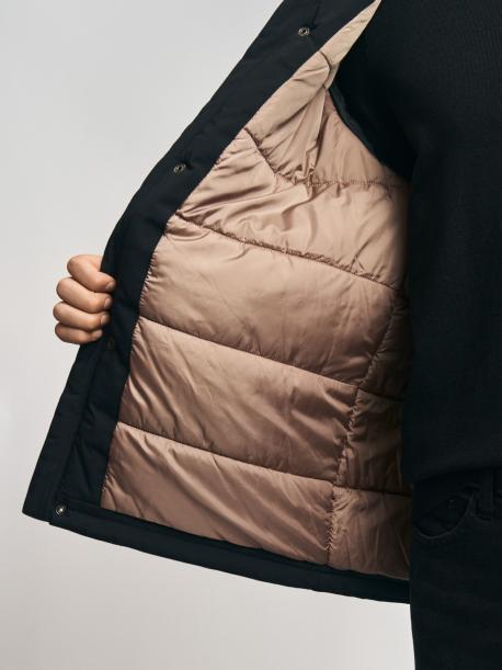 Тёплая куртка с капюшоном на синтепоне ZOLLA