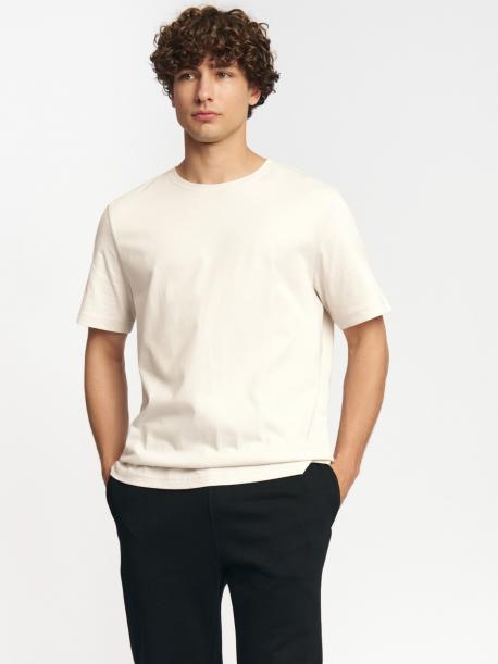 Футболка из хлопка с круглым вырезом ZOLLA