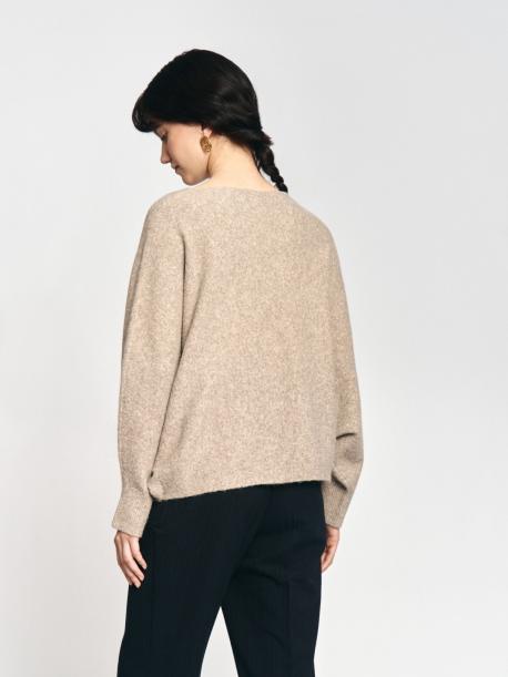 Вязаный джемпер с рукавом летучая мышь ZOLLA