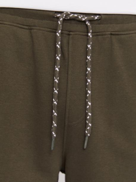 Трикотажные шорты на резинке из хлопка ZOLLA