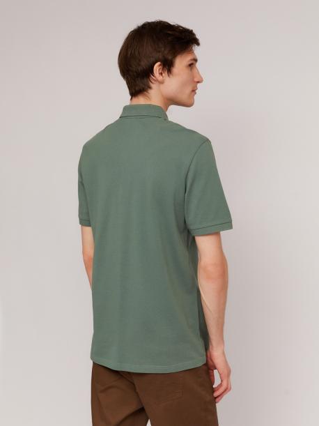 Футболка поло из хлопка с коротким рукавом ZOLLA