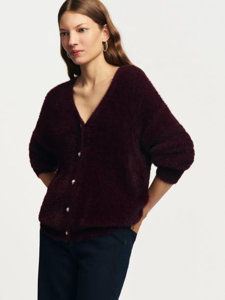 Вязаный кардиган на пуговицах ZOLLA