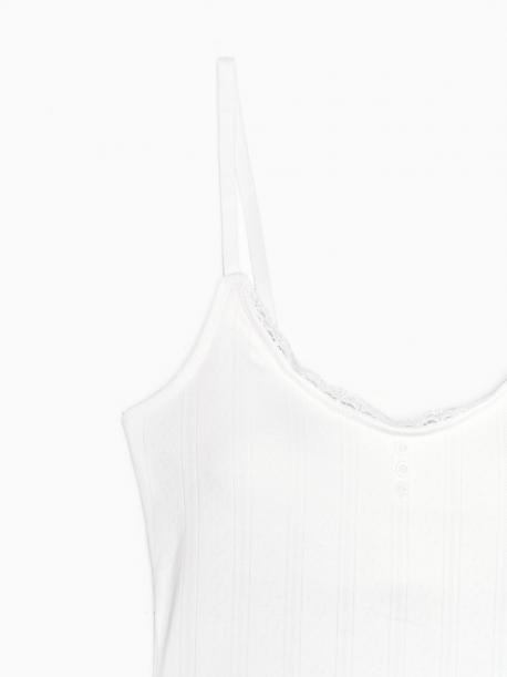 Бельевая майка-топ с вкладышами ZOLLA
